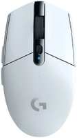Мышь Wireless Logitech G305 Lightspeed 910-005292 белая оптическая (12000dpi) USB