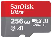 Карта памяти MicroSDXC 256GB SanDisk SDSQUAC-256G-GN6MN Ultra A1 C10 U1 UHS-I 150MB / S, без адаптера