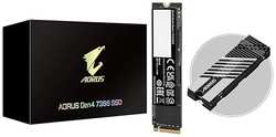 Накопитель SSD M.2 2280 GIGABYTE AG4732TB AORUS Gen4 7300 2TB PCI-Express 4.0 x4 NVMe 1.4 3D TLC 7300/6850MB/s MTBF 1.6M 1400 TBW RTL