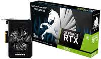 Видеокарта PCI-E Gainward GeForce RTX 3050 Pegasus (NE63050018P1-1070E) 8GB GDDR6 128bit 8nm 1552/14000MHz DVI/HDMI/DP RTL