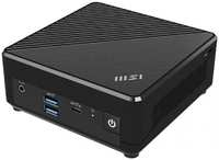 Неттоп MSI Cubi N ADL-018RU slim 9S6-B0A911-018 N200 / 4GB / 128GB SSD / UHD Graphics / GbitEth / WiFi / BT / Win11Pro / черный