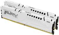 Модуль памяти DDR5 64GB (2*32GB) Kingston FURY KF556C36BWEK2-64 Beast White EXPO 5600MHz CL36 2RX8 1.25V 16Gbit retail