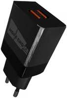Зарядное устройство сетевое More Choice NC24 2*USB 2.1A Black (NC24 Black)