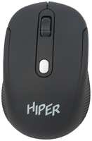 Мышь Wireless HIPER OMW-5500 1600 DPI, 4 кн, черная