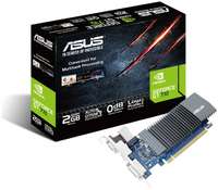 Видеокарта PCI-E ASUS GeForce GT 710 EVO (GT710-SL-2GD3-BRK-EVO) 2GB DDR3 64bit 28nm 954 / 900MHz DVI-D / D-Sub / HDMI (90YV0I70-M0NA00)