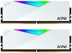 Модуль памяти DDR5 32GB (2*16GB) ADATA AX5U6400C3216G-DCLARWH XPG LANCER RGB PC5-51200 6400MHz CL32 1.35V
