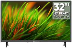 Телевизор TopDevice TDTV32BS01H_BK , HD, Smart TV, DVB-T2/C/S2, 3*HDMI, 2*USB