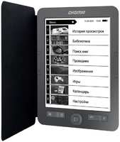 Электронная книга Digma M2G 6″ E-ink HD Pearl 758x1024 600MHz 128Mb/4GB/SD/microSDHC/подсветка дисплея серая (в компл.:обложка)