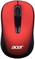 Мышь Wireless Acer OMR136 ZL.MCEEE.01J красный оптическая (1000dpi) USB для ноутбука (2but)