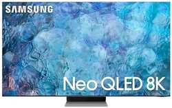 Телевизор Samsung QE85QN900BUXCE 85″ Series 9 нержавеющая сталь 8K Ultra HD 120Hz DVB-T2 DVB-C DVB-S2 USB WiFi Smart TV (RUS)