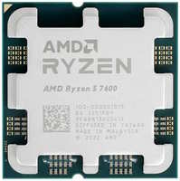 Процессор AMD Ryzen 5 7600 100-000001015 Zen 4 6C / 12T 3.8-5.1GHz (AM5, L3 32MB, 5nm, TDP 65W) OEM