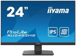 Монитор 23,8″ Iiyama XU2493HS-B5 IPS, 1920x1080, 16:9, 75Hz, 250cd, 178гр/178гр, HDMI, DP