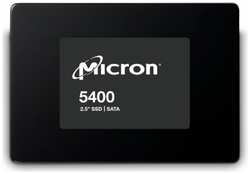 Накопитель SSD 2.5'' Micron MTFDDAK1T9TGA-1BC1ZABYY 5400 PRO, 1920GB, 7mm, SATA3, 3D TLC, 540/520MB/s, IOPs 95K/33K, TBW 5256, DWPD 1.5