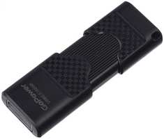 Накопитель USB 2.0 32GB GoPower 00-00025964 SLIDER, пластик, черный матовый