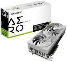 Видеокарта PCI-E GIGABYTE GeForce RTX 4080 SUPER AERO OC (GV-N408SAERO OC-16GD) 16GB GDDR6X 256bit 5nm 2295 / 23000MHz HDMI / 3*DP