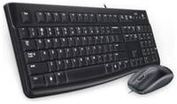 Клавиатура и мышь Logitech MK120 920-002561 , USB, RTL