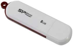 Накопитель USB 2.0 8GB Silicon Power Luxmini 320 SP008GBUF2320V1W белый