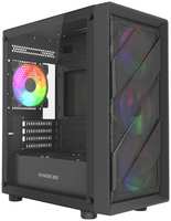 Корпус mATX Powercase Mistral Micro EM21 без БП, боковая панель из закалённого стекла, USB 3.0, 2*USB 2.0