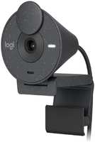 Веб-камера Logitech Brio 300 960-001438 Веб-камера Logitech Brio 300 FHD черная