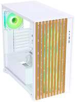 Корпус ATX FORMULA TimberLine T0 4711401663553 , без БП, боковая панель из закалённого стекла, 2*USB 3.0