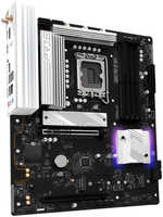 Материнская плата ATX ASRock B860 PRO RS WIFI (LGA1851, B860, 4*DDR5 (8666), 2*PCIe, 3*M.2, 4*SATA, BT, WiFi, 6*USB 3.2, 2*USB 2.0, HDMI, DP)