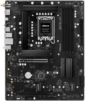 Материнская плата ATX ASRock B860 PRO-A WIFI (LGA1851, B860, 4*DDR5 (8666), 2*PCIe, 3*M.2, 4*SATA, WiFi, BT 6*USB 3.2, 2*USB 2.0, HDMI, DP)