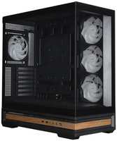 Корпус ATX Zalman P40 NAMU без БП, боковая панель из закалённого стекла, 2*USB 3.0, USB Type-C