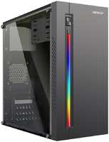 Корпус mATX Ginzzu D370 RGB Window без БП, боковая панель из акрилового стекла