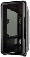 Корпус mATX Ginzzu CL590 без БП, боковая и фронтальная панель из закалённого стекла, 2*USB 2.0, USB 3.0