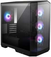Корпус mATX MSI MAG Pano M100R PZ 306-7G24R25-HH9 без БП, боковая панель из закалённого стекла, USB 3.2, USB Type C