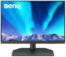 Монитор 24,1″ BenQ SW242Q 2560x1600, IPS, 400cd, 1000:1, 5ms, HDMI, 60Hz, DP; 2*USB 3.1, USB-C 90W, Height adj 140, Pivot, 100% sRGB, Flicker-free;Low