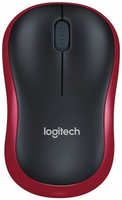 Мышь Wireless Logitech M186 910-004133 оптическая, 1000dpi, USB2.0, 2 кнопки+колесо прокрутки,