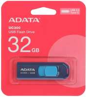 Накопитель USB 3.2 32GB ADATA UC300 Type-C (ACHO-UC300-32GRNB/BU)