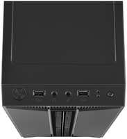 Корпус mATX Ginzzu B350 без БП, 2*USB 2.0