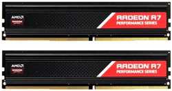 Модуль памяти DDR4 32GB (2*16GB) AMD R7S432G2400U2K Radeon R7 Performance Series Gaming Memory PC4-19200 2400Mhz CL16 1.2V 288-pin RTL