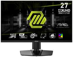 Монитор 27″ MSI Optix MAG 274UPF E2 9S6-3CC29H-431 IPS LED 16:9 HDMI полуматовая HAS Piv 1000:1 400cd 178гр/178гр 3840x2160 160Hz DP 4K USB