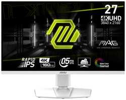 Монитор 27″ MSI Optix MAG 274URFW 9S6-3CC29H-430 IPS LED 16:9 HDMI полуматовая HAS Piv 1000:1 400cd 178гр/178гр 3840x2160 144Hz DP 4K