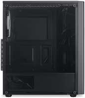 Корпус ATX GMNG OGC-G120 черный, боковое окно из закаленного стекла, 5x120mm, 2xUSB2.0, USB3.0, audio, bott PSU