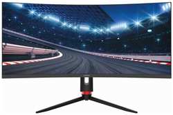 Монитор 34″ Digma Overdrive 34A711Q DM34VG02 , VA, 3440x1440, 165Hz, 4ms, 4000:1, 300cd/m2, 178°/178°, HDMI M/M, матовая HAS Piv G-Sync FreeSync