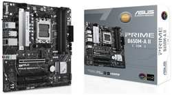 Материнская плата mATX ASUS PRIME B650M-A II-CSM 90MB1EH0-M0EAYC (AM5, AMD B650, 4*DDR5 (6400), 4*SATA 6G RAID, 2*M.2, 3*PCIE, 2.5Glan, HDMI, DP, VGA