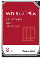Жесткий диск SATA 8TB Western Digital WD80EFPX Plus NAS 3.5″, 5640rpm, 256MB, CMR