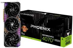 Видеокарта PCI-E Gainward GeForce RTX4070Ti SUPER PHOENIX GS NED47TSH19T2-1043X 16GB GDDR6X 256bit 5nm 2340/10500MHz 3*DP/HDMI