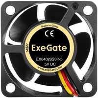 Вентилятор для корпуса Exegate EX04020S3P-5 EX295196RUS 40x40x20 mm, 5000rpm, 5.5CFM, 22dBa, 3-pin