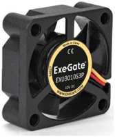 Вентилятор для корпуса Exegate ExtraSilent ES03010S3P-5 EX296990RUS 30x30x10 mm, 8500rpm, 4.31CFM, 24dBa, 3-pin