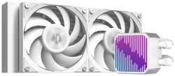 Система охлаждения жидкостная ID-Cooling DX240 MAX LGA1700/1200/115X/AM4/AM5 (TDP 300W, 2*120mm fan, 85CFM, 32.5dB, 0-2150RPM, 4-pin PWM