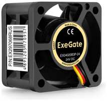 Вентилятор для корпуса Exegate EX04020B3P-24 EX297068RUS 40x40x20 mm, 8000rpm, 9.5CFM, 33,2dBa, 3-pin