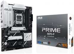 Материнская плата ATX ASUS PRIME X870-P (AM5, AMD X870, 4*DDR5 (8000), 2*SATA 6G RAID, 4*M.2, 3*PCIE, 2.5Glan, 4*USB 3.2, 2*USB 2.0, 2*Type-C, HDMI)