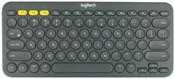 Клавиатура Wireless Logitech K380 920-007590 серая, Multi-Device, Bluetooth Classic 3.0