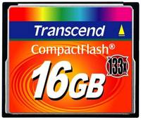 Карта памяти CompactFlash 16GB Transcend TS16GCF133 133x