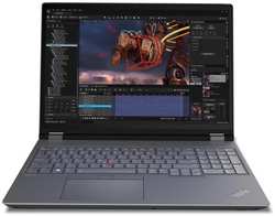 Ноутбук Lenovo ThinkPad P16 G2 21FA0051US i7-14700HX/32GB/1TB SSD/RTX 2000 Ada 8GB/16”WQUXGA IPS/WiFi/BT/cam/Win11Pro/Storm